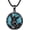 A01-St Michael, variant on St Michael Necklace for Men 925 Sterling Silver Round Saint Archangel Michael Medal Medallion Protection Jewelry