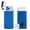Blue, variant on Agiufgs Self-Regulating Timed Phone Lock Box 400 Mah, Opaque Design Blocks Notifications, for Focus on Work Study or Life, Blue