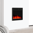 thumbnail image 4 of 18" Electric Fireplace Wall Recessed Heater, 1500W/5100BTU, 4 of 9