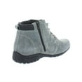 thumbnail image 2 of Propet Delaney Suede WFV002S 5 inch Women's Casual Boot: 8.5 XX-Wide (4E) Grey Lace Up, 2 of 2