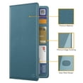 thumbnail image 2 of FINPAC Car Registration & Insurance Card Holder, Glove Box Card Organizer Wallet, Car Document Holder for Cards, Driver License & other Essential Documents, Ocean Blue, 2 of 7