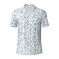 thumbnail image 2 of Daiia Fitness Guru Pattern Men’s Polo Shirts,Solid Deck Shirt,Classic Fit, Breathable Cotton Polo for Casual and Sport Wear-Medium, 2 of 9