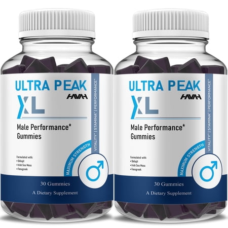 (2 Pack) Ultra Peak XL Advanced Performance Support, UltraPeak XL Daily Energy Support (2 Month Supply)