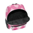 thumbnail image 6 of FORMRS School Backpack with Front Zippered Pocket 12" Student Travel Daypack, Heart Geometric, 6 of 6