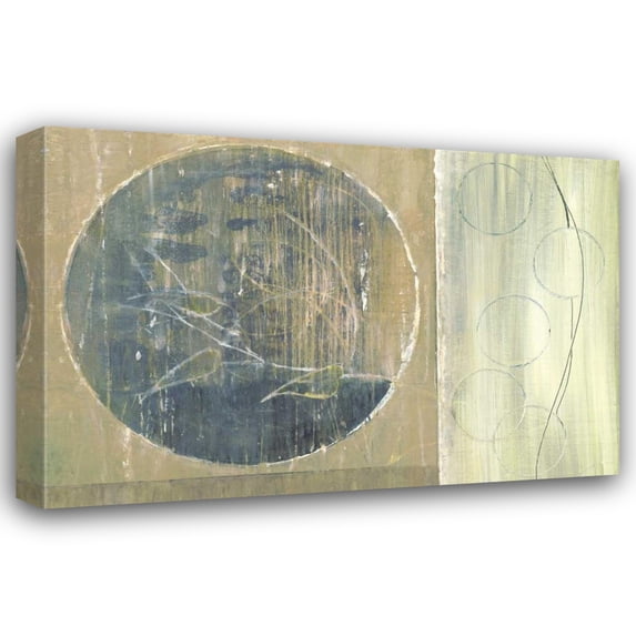 Heather Ross 18x13 Gallery Wrapped Canvas Wall Art Titled - Floating Bamboo