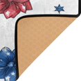 thumbnail image 4 of Non-Slip Area Rug 31"x20" Indoor Washable Floor Mats Carpet Printed for Living Room, Bedroom, Home Decor Stars and Stripes Puttern Flower, 4 of 7
