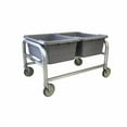 thumbnail image 2 of Prairie View LUGDB2 2 Lug Aluminum Carts, 20 x 24.5 x 33 in., 2 of 3