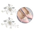 thumbnail image 4 of 2xJuego De 2 Clips Para Zapatos Mujeres Bodas Nupcial Zapatos De Tacón Alto Hebilla Decoración Zulema Clips para zapatos Hebillas, 4 of 8