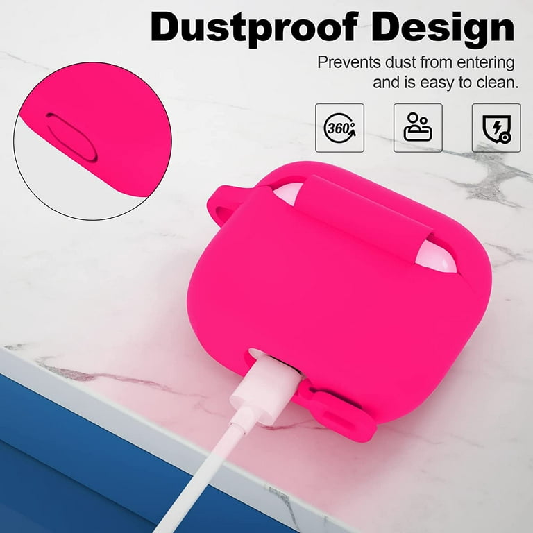 Best Buy: SaharaCase Silicone Case for Apple AirPods 3 (3rd Generation  2021) Pink HP00072