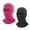 Black/Rosered, variant on Balaclava Ski Mask,Warm and Windproof Fleece Winter Sports Cap for Men Women