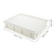 thumbnail image 2 of Caja apilable para fermentar masa de pizza. Recipiente comercial para fermentar masa en casa y en panaderías. Bandeja de plástico con tapa que ahorra espacio., 2 of 7