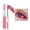 Hot Pink, variant on Large Curls Mega Volume Lashes 253 -color , 4D Slim, Thick, Waterproofs, No Makeup, No Smudging