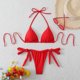 thumbnail image 1 of Traje de baño tankini para mujer con tirantes ajustables y abertura en los hombros, traje de baño de dos piezas para mujer, trajes de baño tankini para mujer, traje de baño de 2 piezas para mujer, tra, 1 of 3