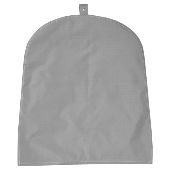 STOBOK Bathroom Toilet Lid Cover in Grey with Decorative Design and Dust Shield Protection