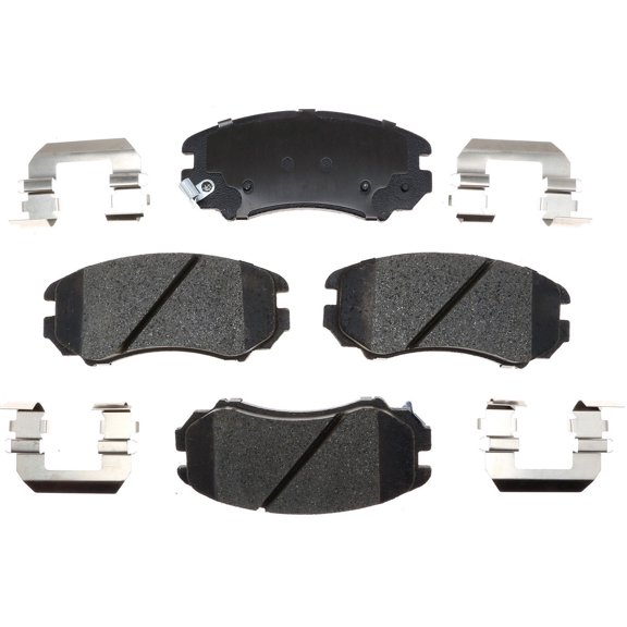 ACDelco Gold Ceramic Brake Pad Set, w/ Hardware Fits select: 2010-2013 KIA SOUL, 2010 HYUNDAI ELANTRA TOURING