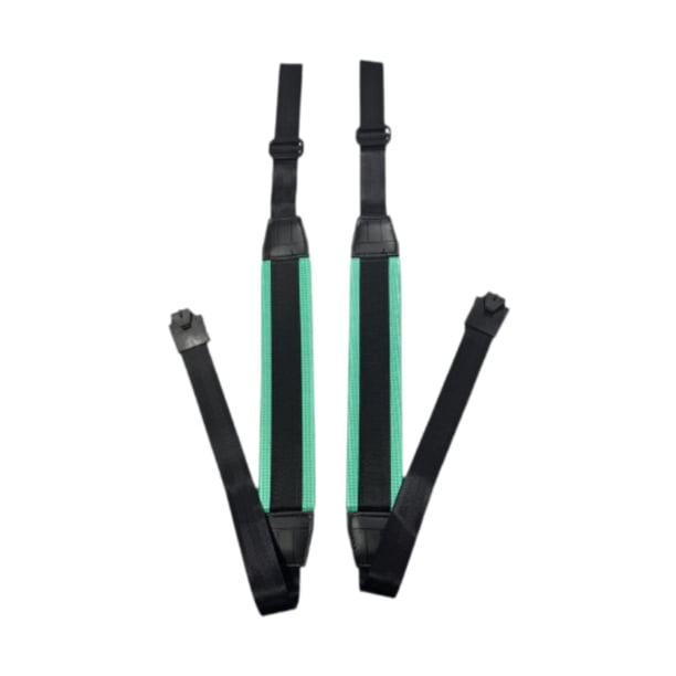 2 correas para pulverizador de mochila, fáciles de instalar, prácticas, portátiles y ajustables. Verde