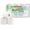 thumbnail image 1 of Papel higiénico Nature's Call, 100% bambú, 2 capas, 8 rollos, 1 of 8