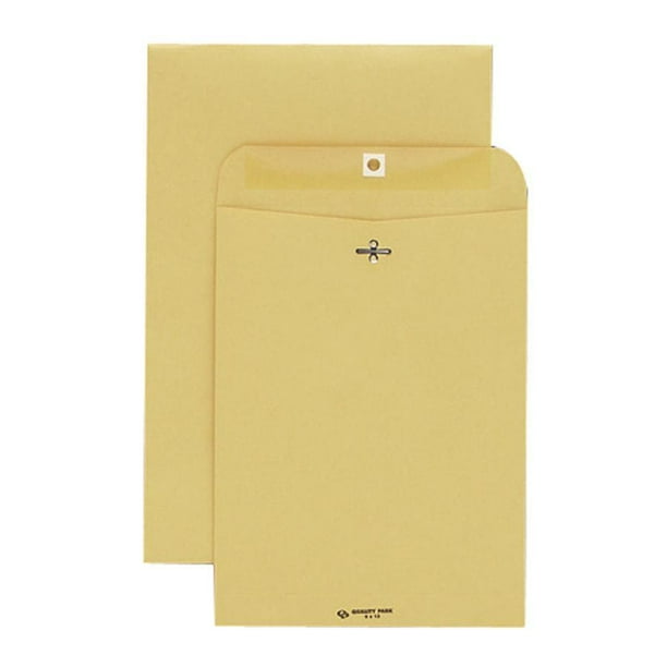 Quality Park, QUA37793, Extra Heavyduty Kraft Clasp Envelopes, 100