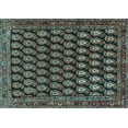 thumbnail image 1 of Ahgly Company Indoor Rectangle Persian Light Blue Traditional Area Rugs, 5' x 7', 1 of 4