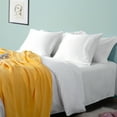 thumbnail image 5 of Flxxie Silky Satin Pillowcase Set of 2 Envelope Closure, Queen, 20" x 30", White, 5 of 7