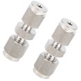 thumbnail image 4 of Stainless Steel Compression Fitting 2Pcs Stainless Steel Compression Tube Adapter for Pharmaceutical Industry Ship Manufacturing ANGGREK Otros, 4 of 8