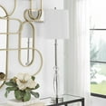 thumbnail image 4 of Uttermost Sceptre Crystal Buffet Lamp in Nickel, 4 of 7