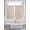 Beige White, variant on Yellow Solid Color 2 Panel Kitchen Curtains for Small Windows, Aesthetics Contemporary Luxury Bathroom Tier Curtain, Short Window Treatment for Bedroom/Living Room 55"x24"