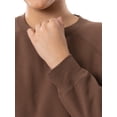 thumbnail image 6 of Terra & Sky Women's Plus Size Fleece Sweatshirt and Sweatpants Set, 2-Piece, 6 of 8