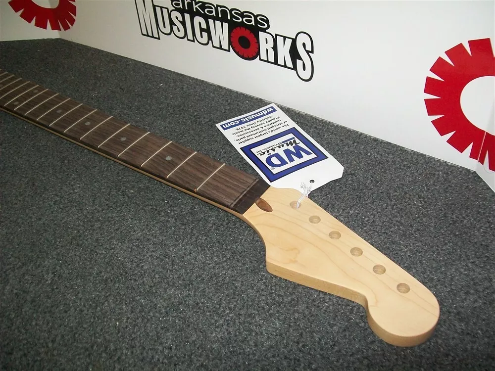 NEW - WD Fender Licensed Neck For Strat, Modern C, Clear Satin Finish, #SNMCR