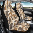 thumbnail image 4 of XYZCANDO 2 Pack Car Seat Covers for Interior Car Front Seat Covers Elastic Fit Washable, Truck Van SUV Car Front Seat Cover Set, Desert Camo, 4 of 10
