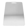 thumbnail image 2 of Metal Cutting Board, Titaniums Cutting Board for Cutting Vegetables Dough And Meat, Thickened Ti Chopping Board, Non Slip, Secure And Practical, 2 of 7