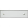 thumbnail image 4 of Maklaine Traditional Open Night Stand Natural White Wood, 4 of 5