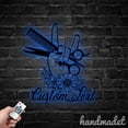 thumbnail image 3 of Handmadetneonsign Hair Salon Metal Wall Art Light, Barber Metal Sign Wall Decor, Barber Metal Decor, 3 of 5