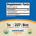 thumbnail image 3 of Nutricost Organic Shiitake Mushroom Powder 8oz - 100% Organic Certified Supplement, 3 of 5