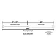 thumbnail image 2 of EXCLUSIVE HOME Topper 1" Curtain Rod and Finial Set, Matte Bronze, Adjustable 84"-160", 2 of 9