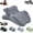 Gray, variant on Ergonomic Memory Foam Pillow,27° Intimacy Couples Pillow , Multi-Functional Comfort Pillow,with Washable Cove,Anti-Slip Base, for Stomach Sleepers and Sedentar