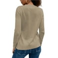 thumbnail image 4 of a.Jesdani Cardigans for Womens Lightweight Soft Knit Crewneck Cardigan womens Sweaters S-2XL, 4 of 8