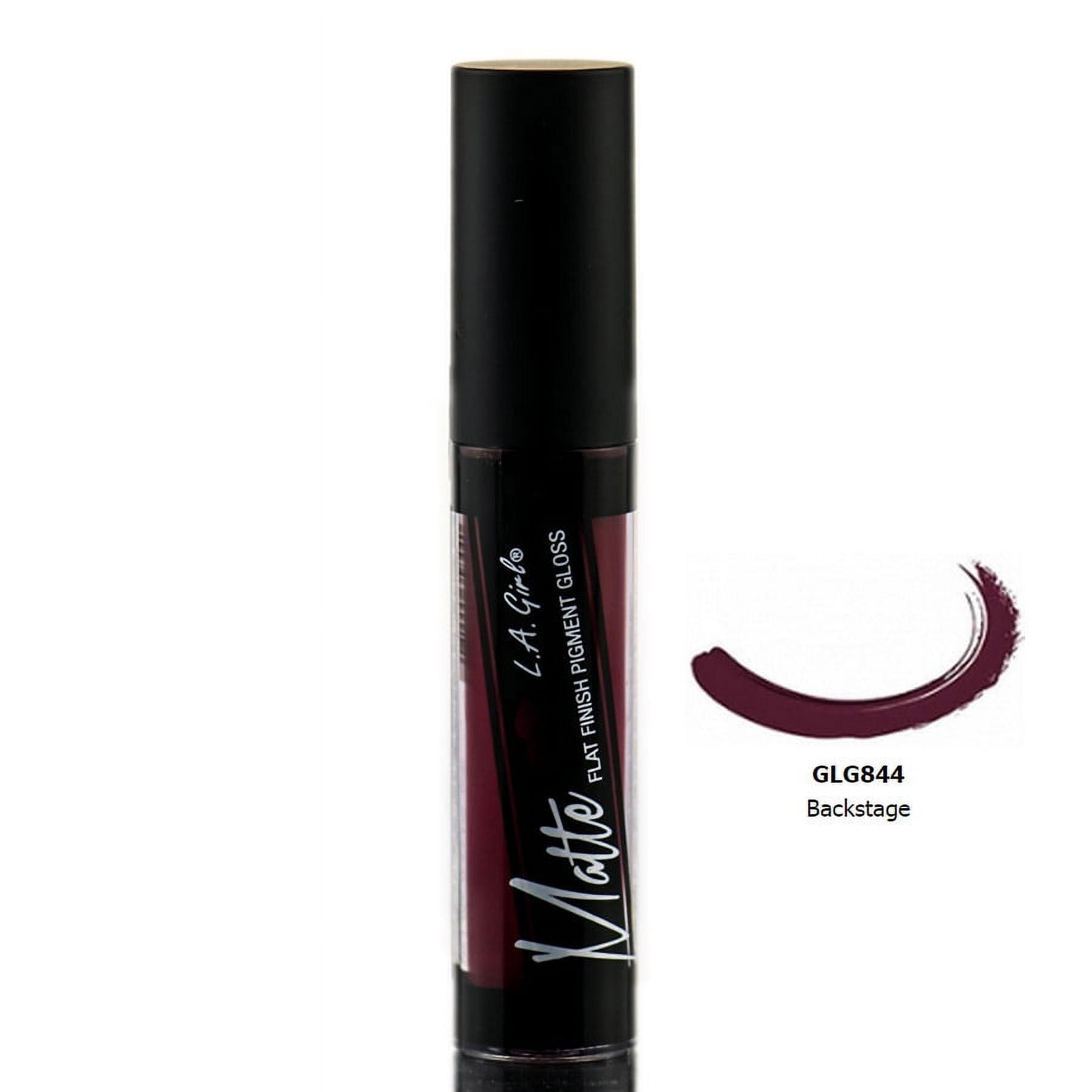L.A. Girl Matte Flat Finish Pigment Lip Gloss, Rebel - Walmart.com