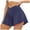 b22-Navy, variant on KPOPLK Womens Running Shorts with Liner Womens Summer Butterfly Athletic Shorts Quick Dry Shorts with Pockets for Walking Gym Hiking Size XL,Black
