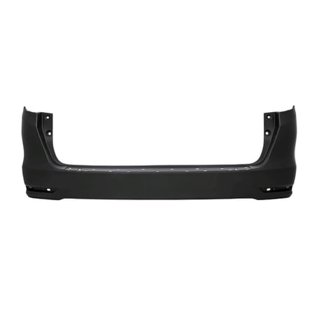 New Aftermarket CAPA Unpainted Rear Bumper Cover Replaces 04715THRA00ZZ Without Park Assist fits 2018-2024 Honda Odyssey EX Mini Passenger Van 4-Door