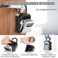 thumbnail image 3 of Caja Fuerte YEVDCVZX Roja Aleación con Candado de Combinación para Llaves, 3 of 7
