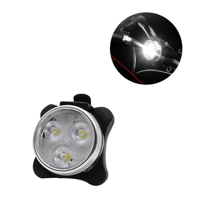 Bike Taillight Night Cycling Rear LED Lamp USB LED rear light bike Rechargeable Bicycle Tail Warning Light, White