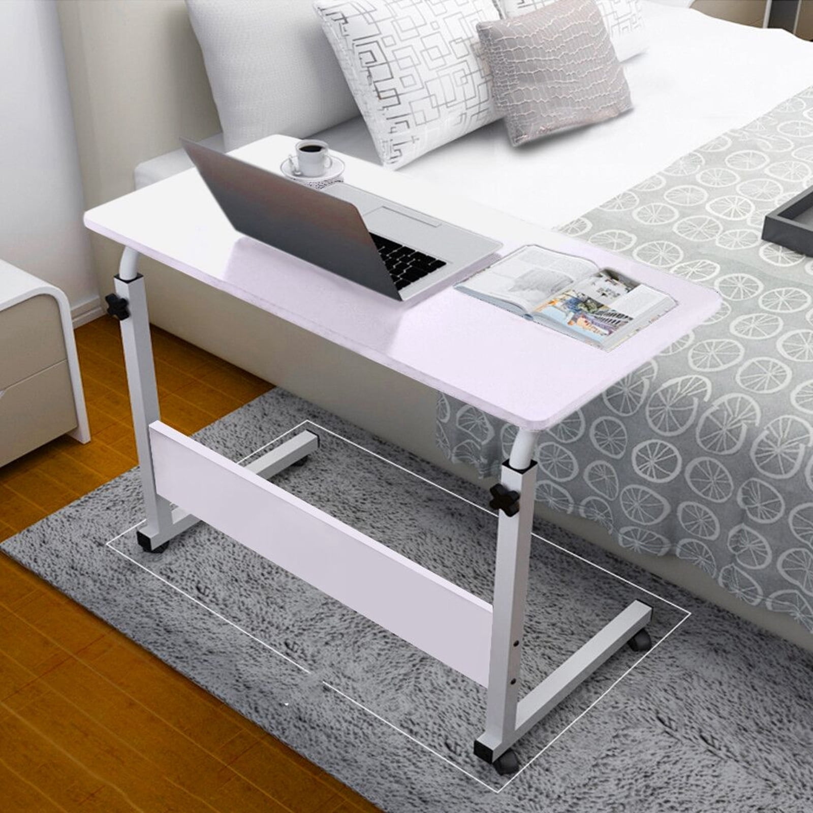 Details about   New Household Can Be Lifted And Folded Folding Computer Desk 80cm*40cm 