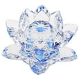 thumbnail image 1 of de de Loto de Cristal de 4 Pulgadas, Estatuilla Shui para La de Del perfecl  Flor de loto de cristal, 1 of 7