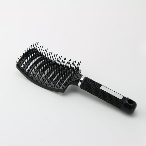Cepillo para el cabello, cepillo con ventilación curvada, secado más rápido,hombres, cepillo para desenredar paletas para cabello húmedo, seco, rizado, grueso y liso ShuxiuWang 9024715155894