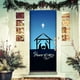 thumbnail image 3 of Cortina de Puerta Navideña con Decoración Colgante, Tapiz Festivo para Fiestas, 3 of 6