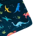 thumbnail image 6 of Wildkin Plush Throw Blanket for Toddler Boys and Girls, Ultra-Soft Velour, Double Layer Dotted Backing (Jurassic Dinosaurs), 6 of 8