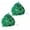 Green, variant on 2PCS Pom Poms Cheerleading Metallic Foil Cheer Pom Poms with Plastic Handles for Rooters Cheering Squad Team Spirit Sports