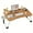 Walnut Beige, variant on Foldable Laptop Bed Desk Tray - Portable with Cup Holder & Drawer for Bed/Sofa/Study/Eating