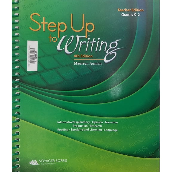 Pre-Owned Step Up to Writing, Teacher Edition Grades K-2